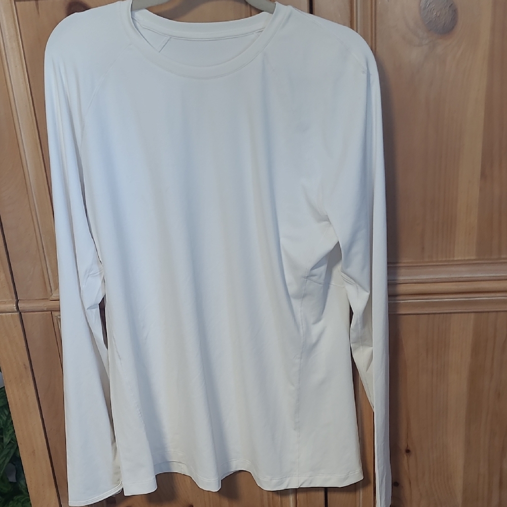 CRZ YOGA White Long Sleeve Shirt